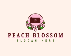 Pennsylvania Laurel Flower logo design