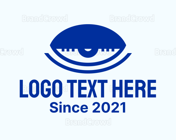 Blue Sleepy Eye Logo