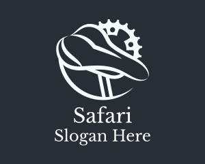 Bike Saddle Gear Logo