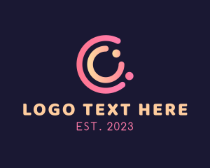 Circular - Gradient Orbit Telecommunications logo design