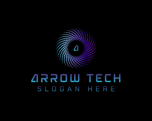 Swirl Data Tech logo design