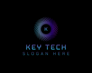 Swirl Data Tech logo design