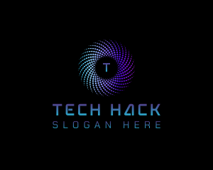 Swirl Data Tech logo design