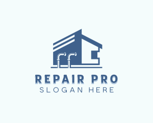 Pipe Plumbing Repair logo design