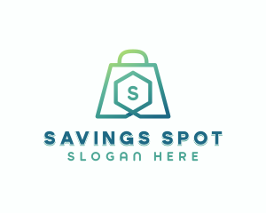 Discount - Online Shopping App logo design