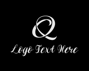 Letter Q - Generic Fashion Script logo design