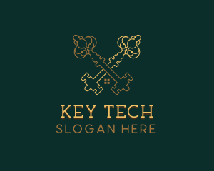 Residence Key Property  logo design