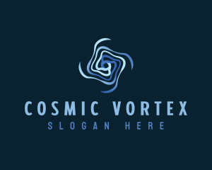 Vortex - Motion Flow Vortex logo design