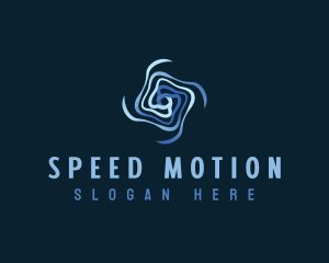 Motion - Motion Flow Vortex logo design