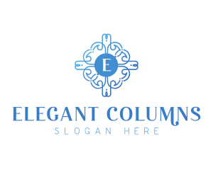 Elegant Beauty Wreath logo design