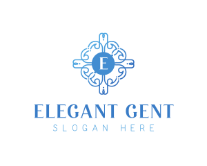 Elegant Beauty Wreath logo design