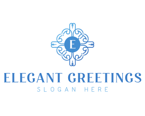 Elegant Beauty Wreath logo design