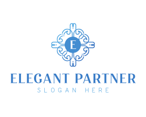 Elegant Beauty Wreath logo design