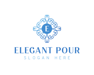 Elegant Beauty Wreath logo design