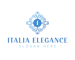 Elegant Beauty Wreath logo design