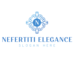 Elegant Beauty Wreath logo design