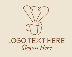 Hot Choco - Minimalist Coffee Filter logo design