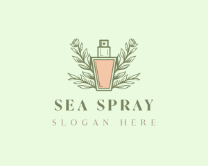 Cosmetic Floral Perfume  logo design