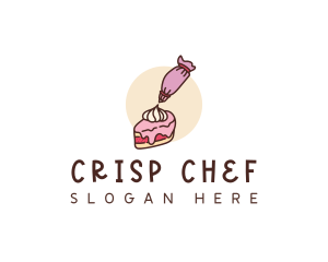 Piping Bag Cake logo design