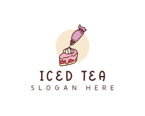 Piping Bag Cake logo design