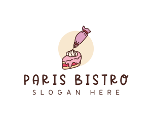 Piping Bag Cake logo design