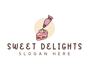 Piping Bag Cake logo design