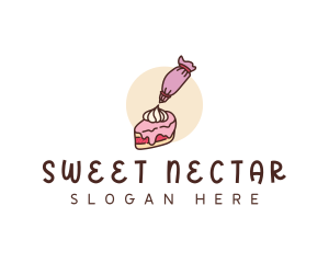 Piping Bag Cake logo design