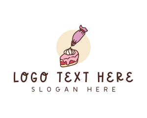 Restaurant - Piping Bag Cake logo design