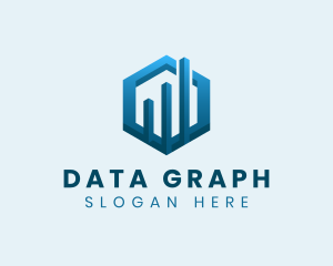 Finance Accounting Graph logo design