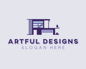 Contemporary Interior Designer logo design