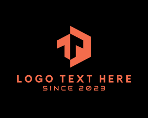 Courier - Hexagon Arrow Logistics logo design