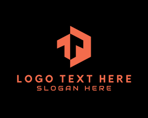Hexagon Arrow Logistics Logo