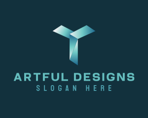 Gradient Startup Letter Y logo design