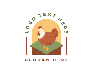 Farm Chicken Hen Logo