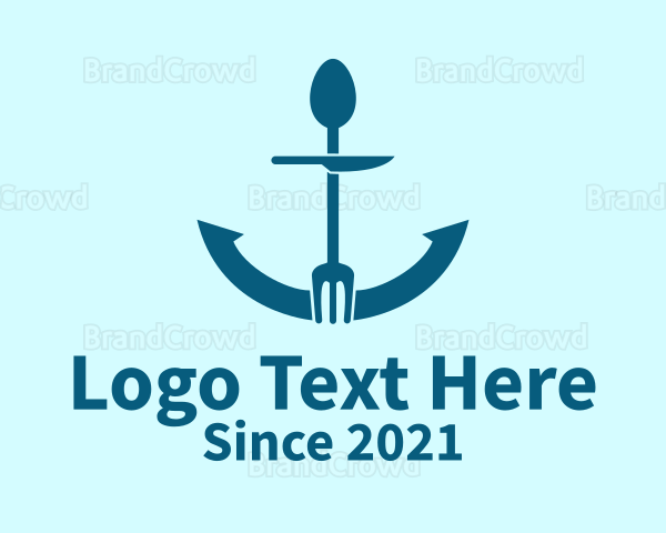 Blue Anchor Diner Logo