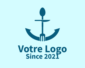 Canteen - Blue Anchor Diner logo design