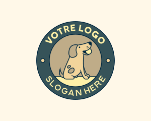 Dog Pet Veterinary Logo