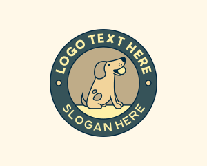 Emblem - Dog Pet Veterinary logo design