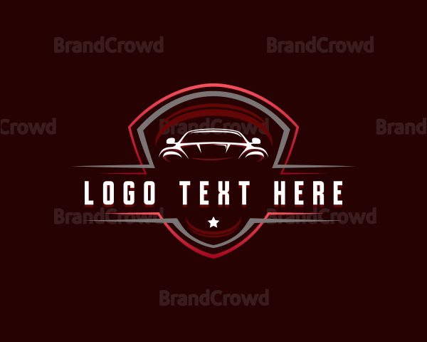 Race Car Detailing Logo