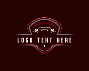 Engine - Race Car Detailing logo design