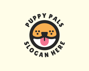 Puppy Dog Tongue logo design