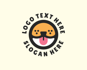 Puppy Dog Tongue Logo