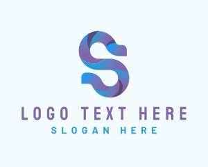 Professional - 3D Startup Letter S logo design