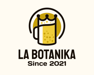 Brewer - Royal Beer Badge logo design