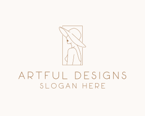 Fashion Hat Boutique logo design