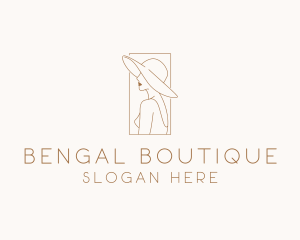 Fashion Hat Boutique logo design