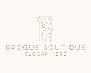 Fashion Hat Boutique logo design