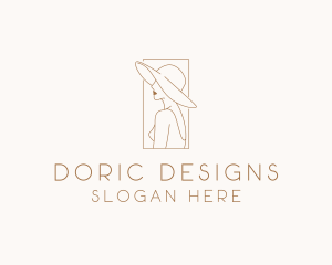 Fashion Hat Boutique logo design