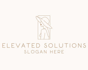 Fashion Hat Boutique logo design