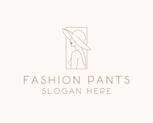 Fashion Hat Boutique logo design